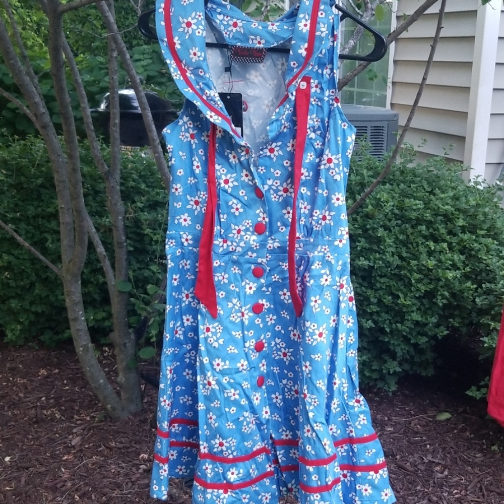 Voodoo vixen sailor dress size small